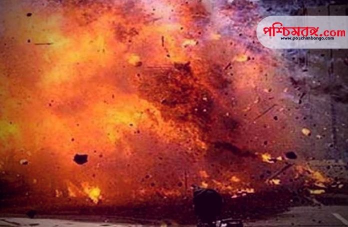 boom blast, বোমা বিস্ফোরণ, বিধানসভা ভোট, west bengal vote, election 2021